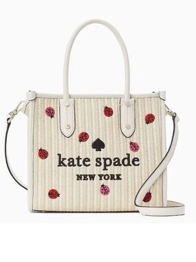 Kate Spade Ladybug Ella Dottie Top Handle Tote Bag KA637 - EUC ($399 MSRP)